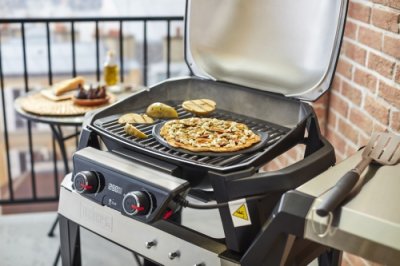 Weber Elektrogrill Pulse 2000 mit Rollwagen